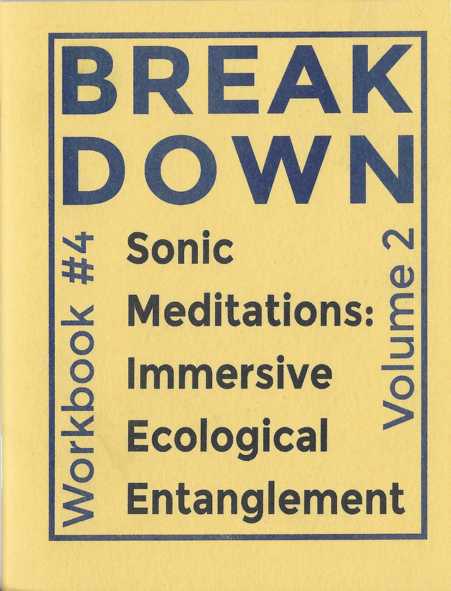 Break Down Workbook #4 — Sonic Meditations: Immersive Ecological Entanglement
