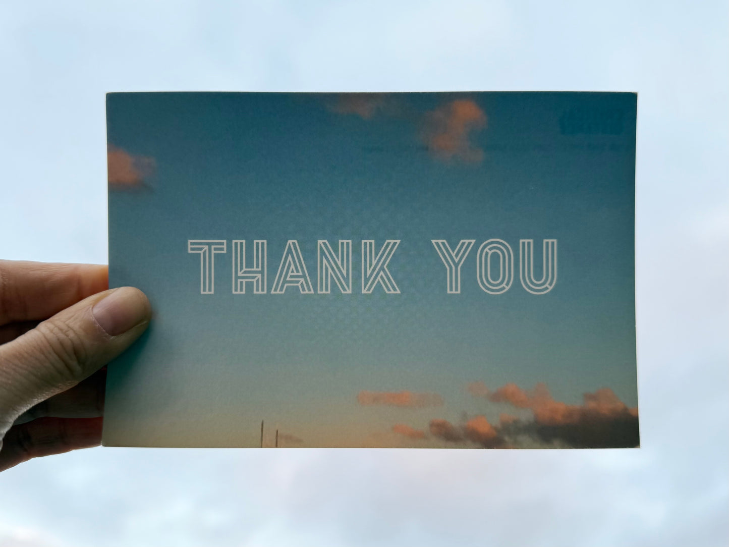 Set of 13 iconic CDCC Thank You postcards