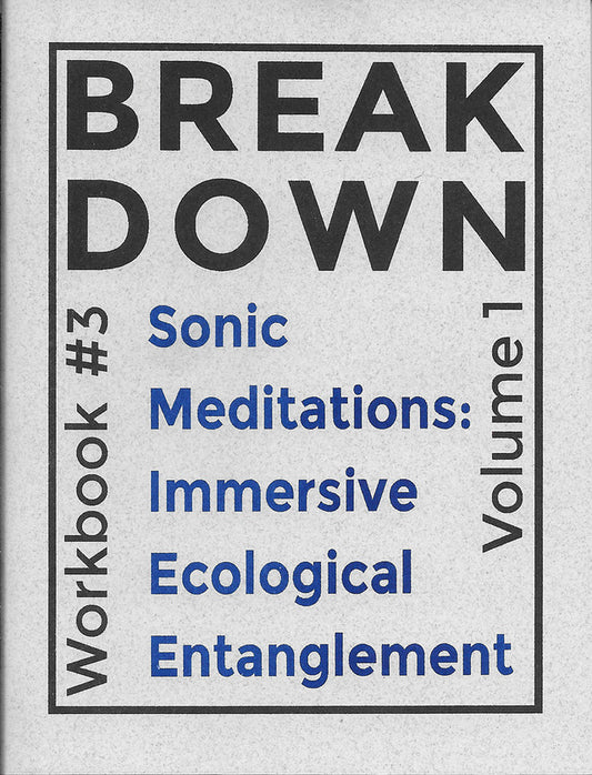 Break Down Workbook #3 — Sonic Meditations: Immersive Ecological Entanglement