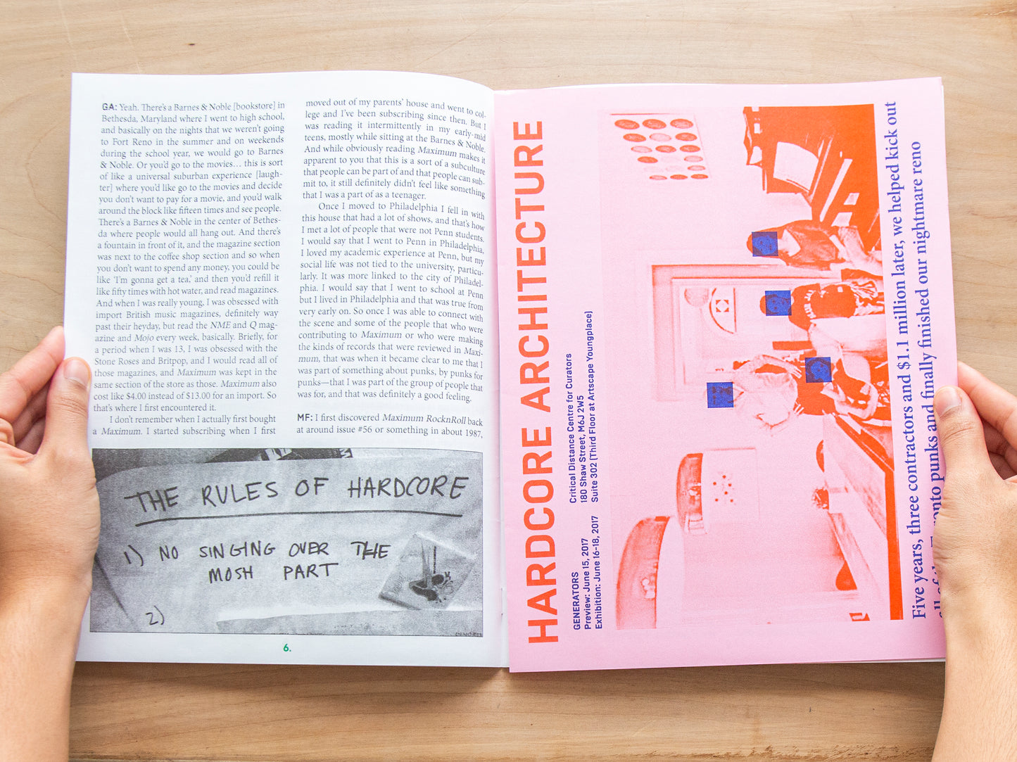 Hardcore Architecture / Grace Ambrose, MAXIMUMROCKNROLL