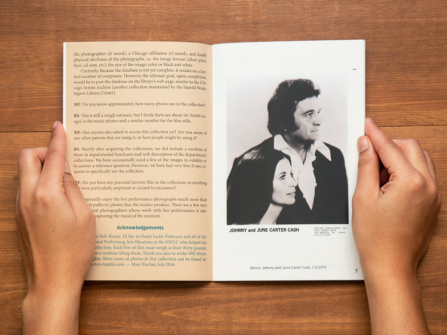 Library Excavations #2: The ABCs of the Chicago Reader Touring Musicians Publicity Photos Collection