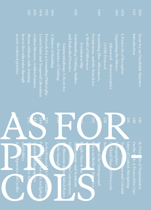 As For Protocols