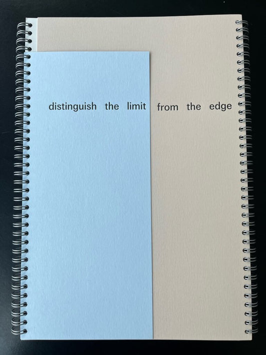 distinguish the limit from the edge