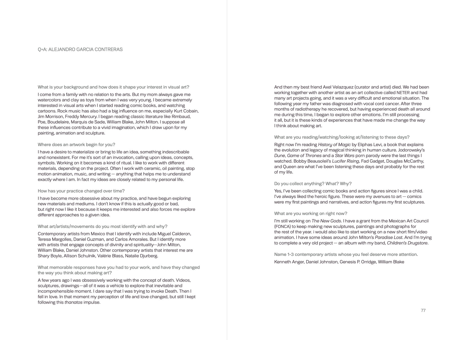 The New Gods | Alejandro Garcia Contreras and Josée Pedneault