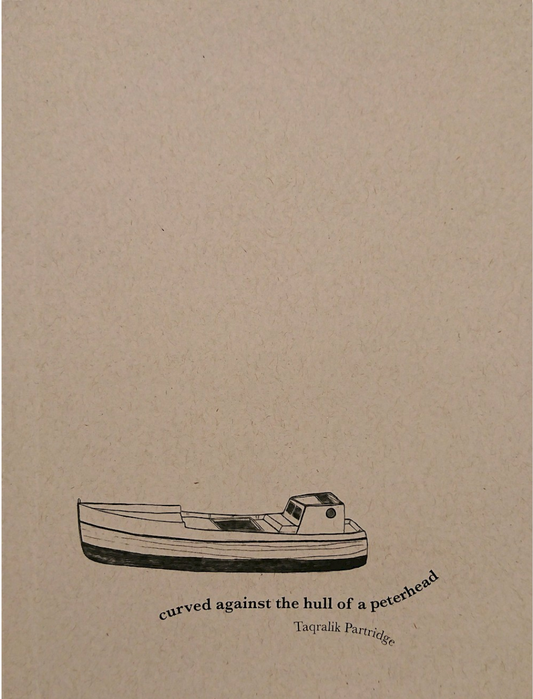 curved against the hull of a peterhead