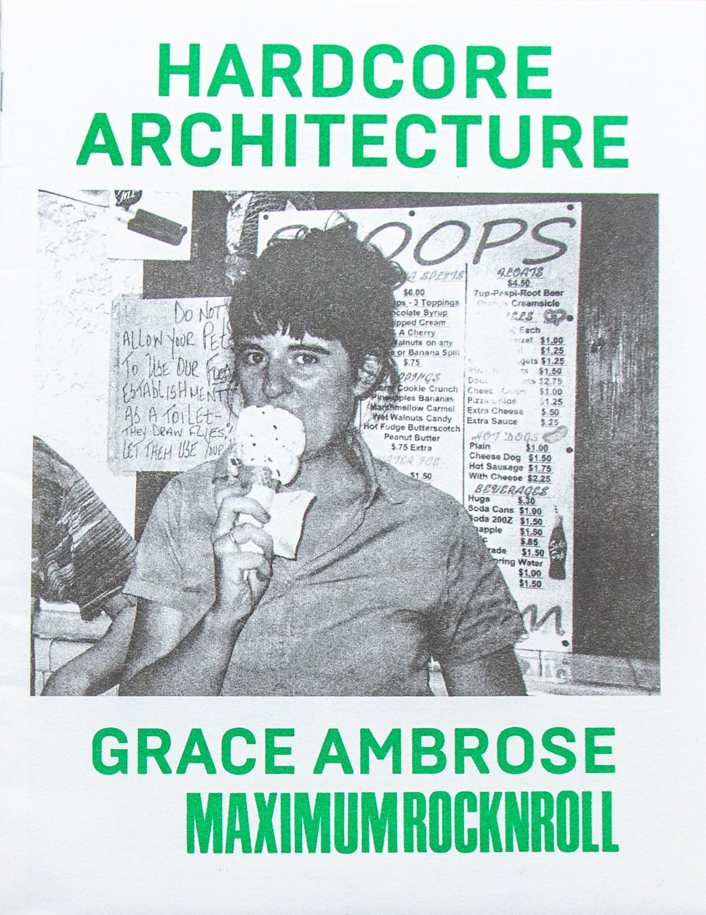 Hardcore Architecture / Grace Ambrose, MAXIMUMROCKNROLL