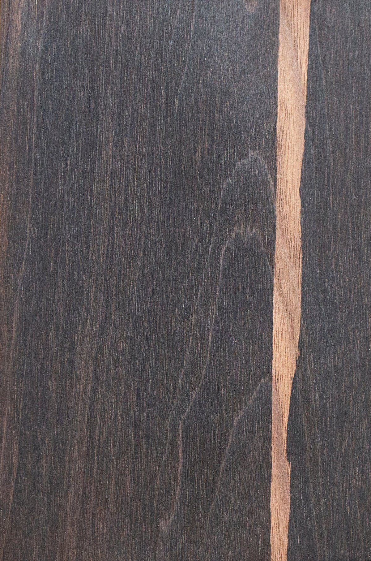 Ebonizing study on walnut veneer (varied edition)